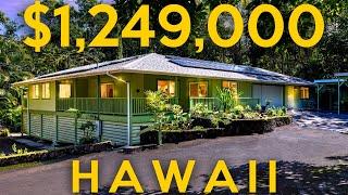 Peaceful Hawaii Cottage on a Wooded Acre - Hawaii Real Estate