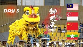 Worldwide Roar Lion Dance | Acrobatic | 狮吼天下 2024 (DAY 3) | MALAYSIA SINGAPORE CHINA MYANMAR TEAM