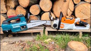 STIHL MSA 60 C vs. MAKITA XCU06