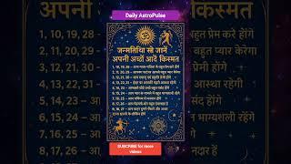जाने आप कैसे है | आज का राशिफल | Daily AstroPulse | daily horoscope | aaj ka rashifal #shorts