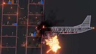 Epic Destruction of Buildings in People Playground