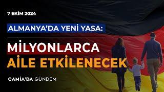 Almanya'da Yeni Yasa: Milyonlarca Aile Etkilenecek - 7 Ekim 2024