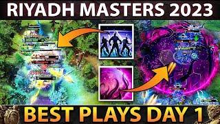 Dota 2 Best Plays of Riyadh Masters 2023 - Playoffs  - Day 1