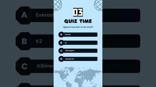 Geograghy Quiz #quizzers #quizmaster #geographyquiz