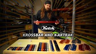 New from Ketch Krossbar for Hobie PA14 and X-aktrak HD in new sizes and many anodized color options.