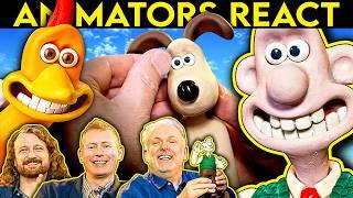 Animators React to Wallace and Gromit!