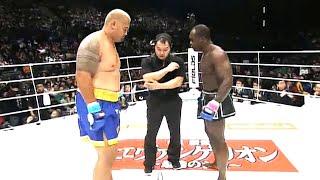 Melvin Manhoef,a Brutal Knockout Artist Nicknamed "No Mercy."