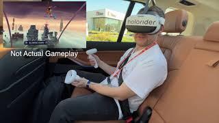 VR IN A CAR!! HOLORIDE REVIEW!