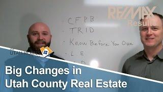 Utah County Real Estate Agent: Big changes in Utah County real estate