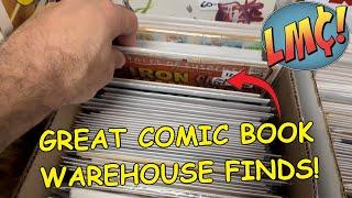 Finding Great Silver and Golden-Age Books at a Comic Book WAREHOUSE Sale!