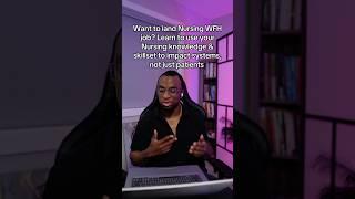 How to Land a Nursing WFH Job #nurses