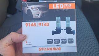 2015 F150 Fog Light Upgrade Sylvania 6000k 9140 9145