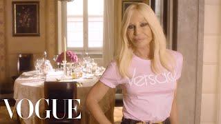 73 Questions With Donatella Versace | Vogue