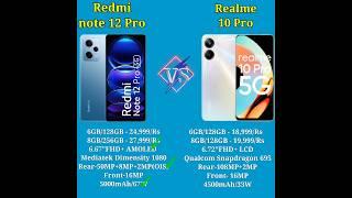 Redmi Redmi_note_12_Pro_vs_Realme_10_Pro Which is the best#shorts#short#shortsfeed#redmi#realme