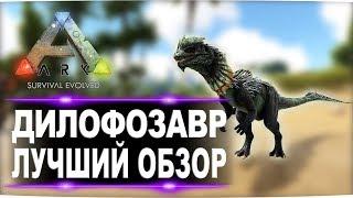 Дилофозавр Dilophosaur в АРК  Лучший обзор приручение, разведение и способности  в ark,