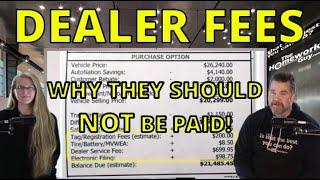 DEALER FEES You Shouldn't Pay in 2025 The Homework Guy