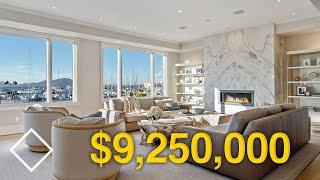 $9 MILLION Golden Gate Bridge View Mansion in San Francisco