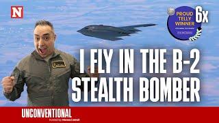 I Fly in the B-2 Stealth Bomber!