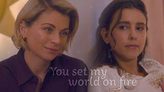 Ana/Mariana - You set my world on fire (madre solo hay dos)