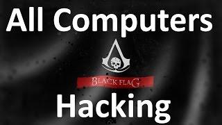"Assassin's Creed 4: Black Flag", All Abstergo Computer\Server\Camera Hacking + Content