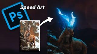 Glow effect | Photoshop Manipulation | Photoshop Tips For Beginners | Speed Art | Epi 002