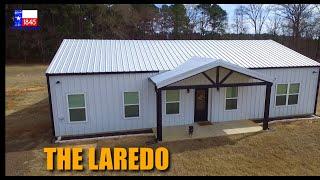 Barndominium Tour - 3 BEDROOM / 2 BATH - 1715 sq ft barndo (The Laredo)