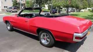 1972 Pontiac Lemans Sport Convertible For Sale~A/C~Power Top~Power Steering & Brakes