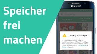 Speicher voll? So schaffst du wieder Platz auf deinem Smartphone!