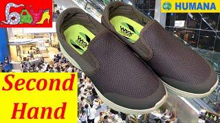 Secondhand sneakers.  Antifungal treatment of shoes.