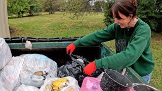 The Dumpsters Provide – We Needed An Office Chair and Found One in the Trash!