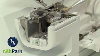 Bernina Overlock L850 – Reinigen und Ölen