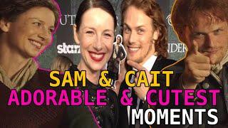 'Outlander' Sam Heughan & Caitriona Balfe Unending Adorable Chemistry  