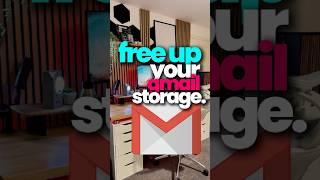 Is your Gmail running out of storage? #GmailTips #TechHacks #EmailCleanup #StorageSolutions