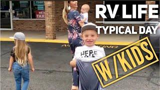 TYPICAL DAY of RV LIFE // RV LIVING FULLTIME WITH KIDS