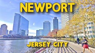 【4K】𝐖𝐀𝐋𝐊  Exploring Newport in Jersey City, NJ