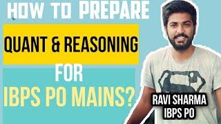 Best way to maximise score in Quant and Reasoning for IBPS PO | Ravi Sharma IBPS PO