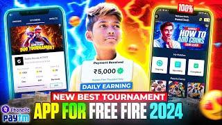 BEST TOURNAMENT APP FOR FREE FIRE - 100% TRUSTED | FREE FIRE BEST TOURNAMENT APP 2024