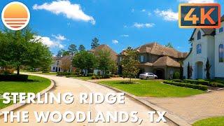 Sterling Ridge, The Woodlands, Texas! A Real Time UltraHD Driving Tour.