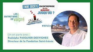 La philanthropie au service de l'entreprise citoyenne - Rodolphe Pasquier-Desvignes