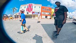 Historic Downtown Panama City Florida - Skate Thru, Normal Day | Quiet Skateboards