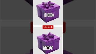 gift box  1000 Vs 2000