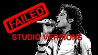 MJstudioversions - FAILED Studio Versions!