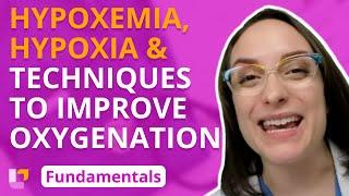 Hypoxemia, Hypoxia & Techniques to Improve Oxygenation - Fundamentals of Nursing |@LevelUpRN