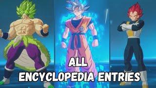 Dragon Ball Sparking Zero - All Encyclopedia Entries & Girl Talk