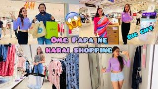 WOW iss bar Papa ne Shopping karwa di  New Dresses Western Outfits ki Shopping Bindasskavya