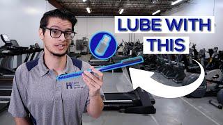 Treadmill Maintenance Is Easy! Treadlube: 16" Silicone Lubrication Applicator Kit - Belt & Deck Lube