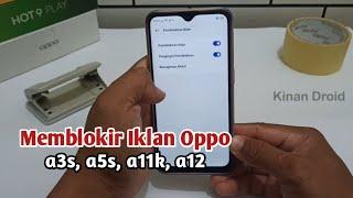 Cara memblokir iklan hp Oppo a3s, a5s, a11k, a12