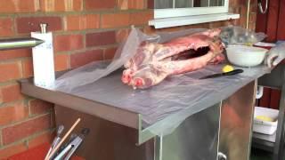 Whole Lamb Spit Roast