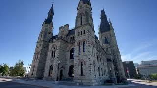 Parliament Hill in Rehabilitation, Ottawa