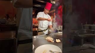 Dinner scenes #shortsfeed #indianvloggerinamerica #funnyshorts #benihana #chicago #youtubeshorts